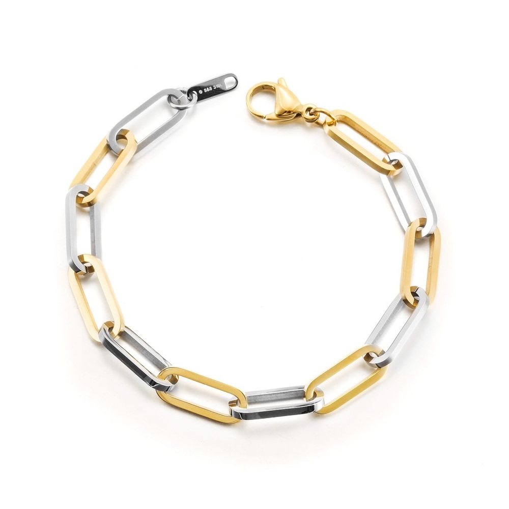 stainless Steel two tone Bracelet